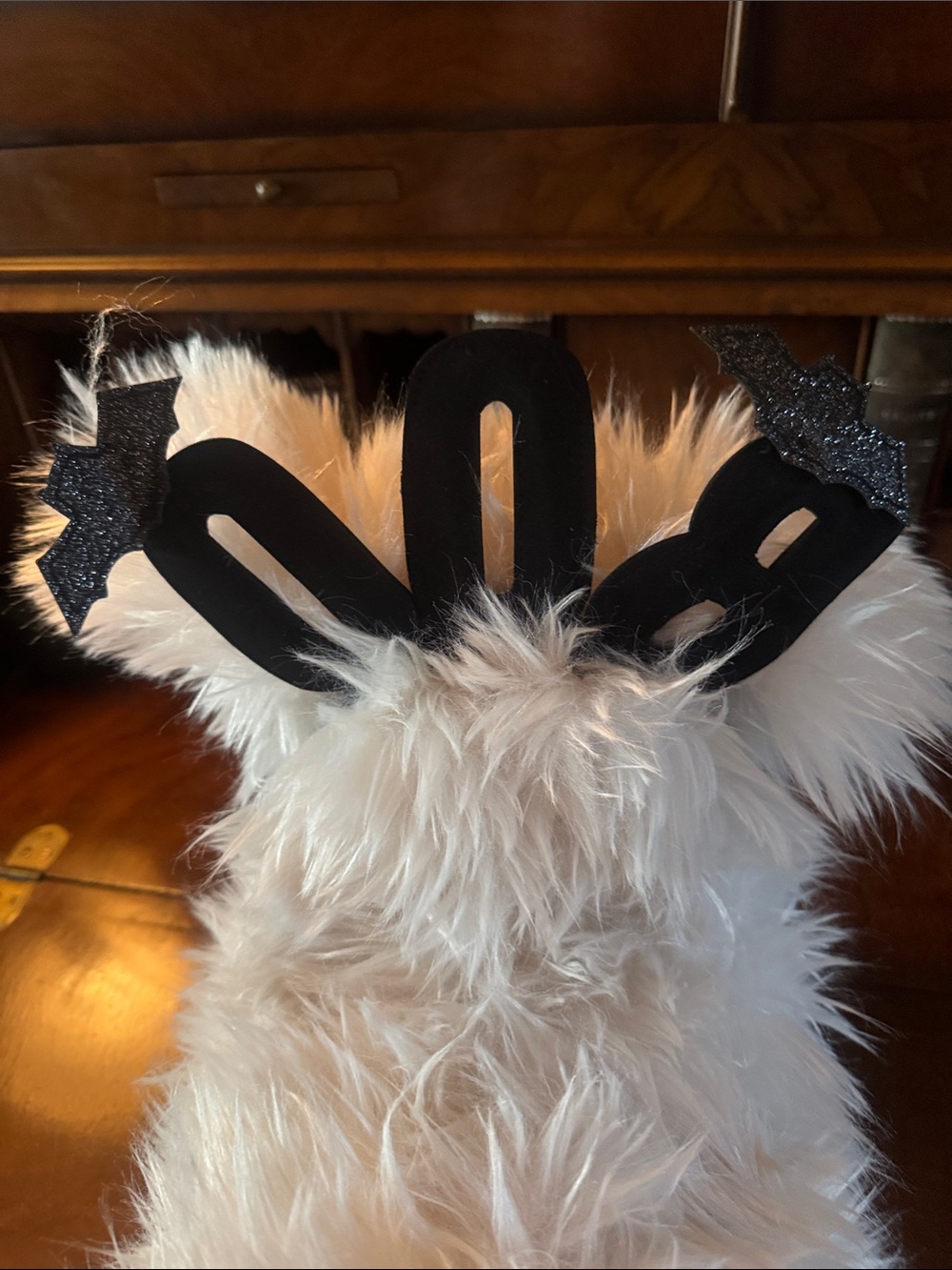 Pottery Barn Luna the Luxe Halloween Dog Pillow - NWT! - Picture 4 of 8